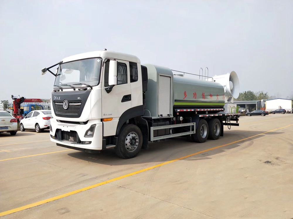 國六16方東風天龍后雙橋抑塵車60-120米