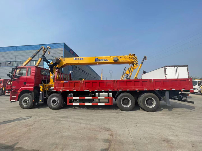 國六陜汽德龍M3000徐工20噸隨車吊_隨車吊廠家